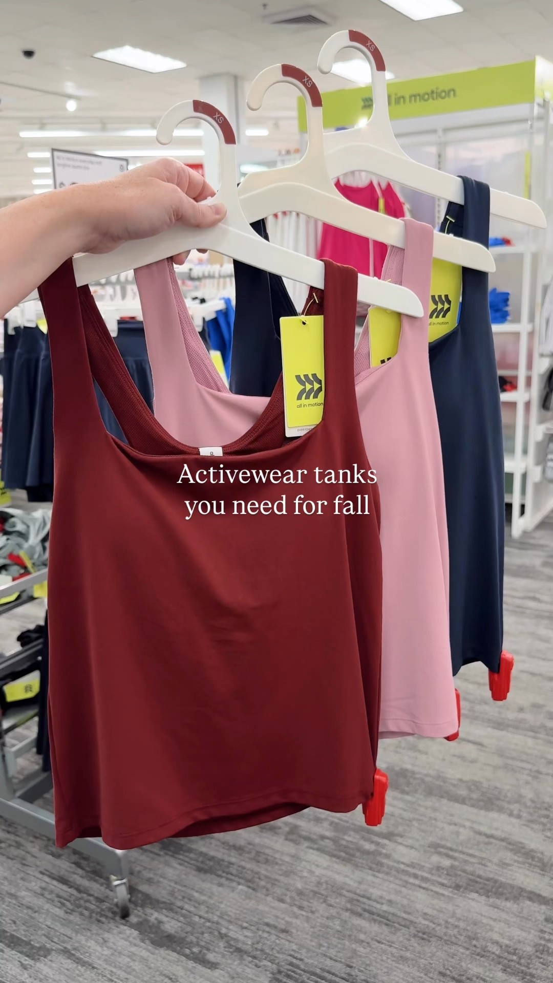 Activewear tanks in pretty colors for fall 🍂

#LTKStyleTip #LTKFindsUnder100 #LTKFindsUnder50