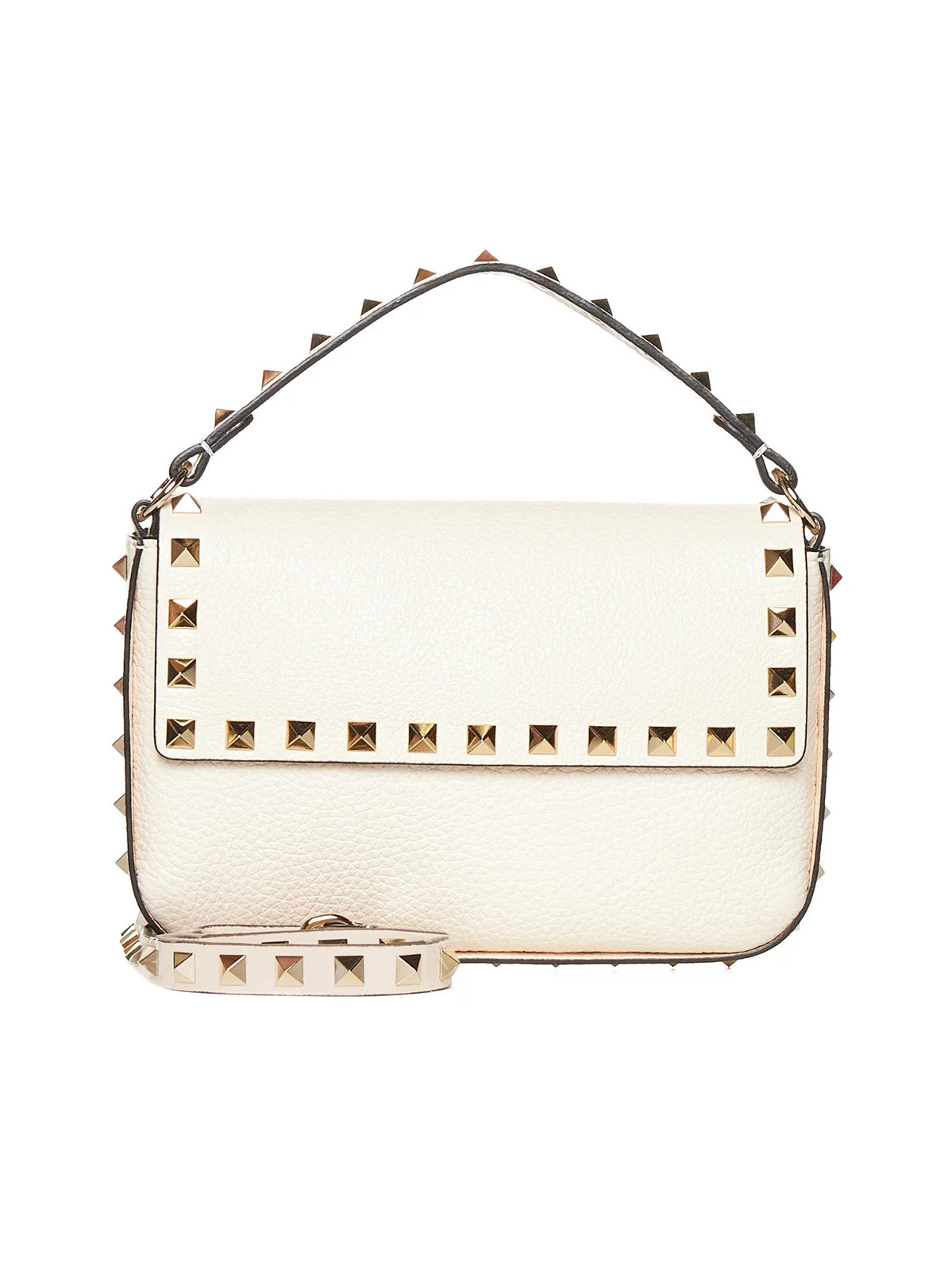 Valentino	Garavani Rockstud Foldover Top Mini Tote Bag | Cettire Global