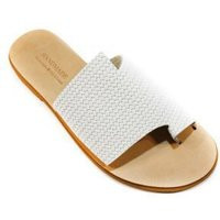 Leather White Sandals, Classic Toe Hold Ancient Greece Natural Leather Gift For Her, Women Sandals | Etsy (UK)