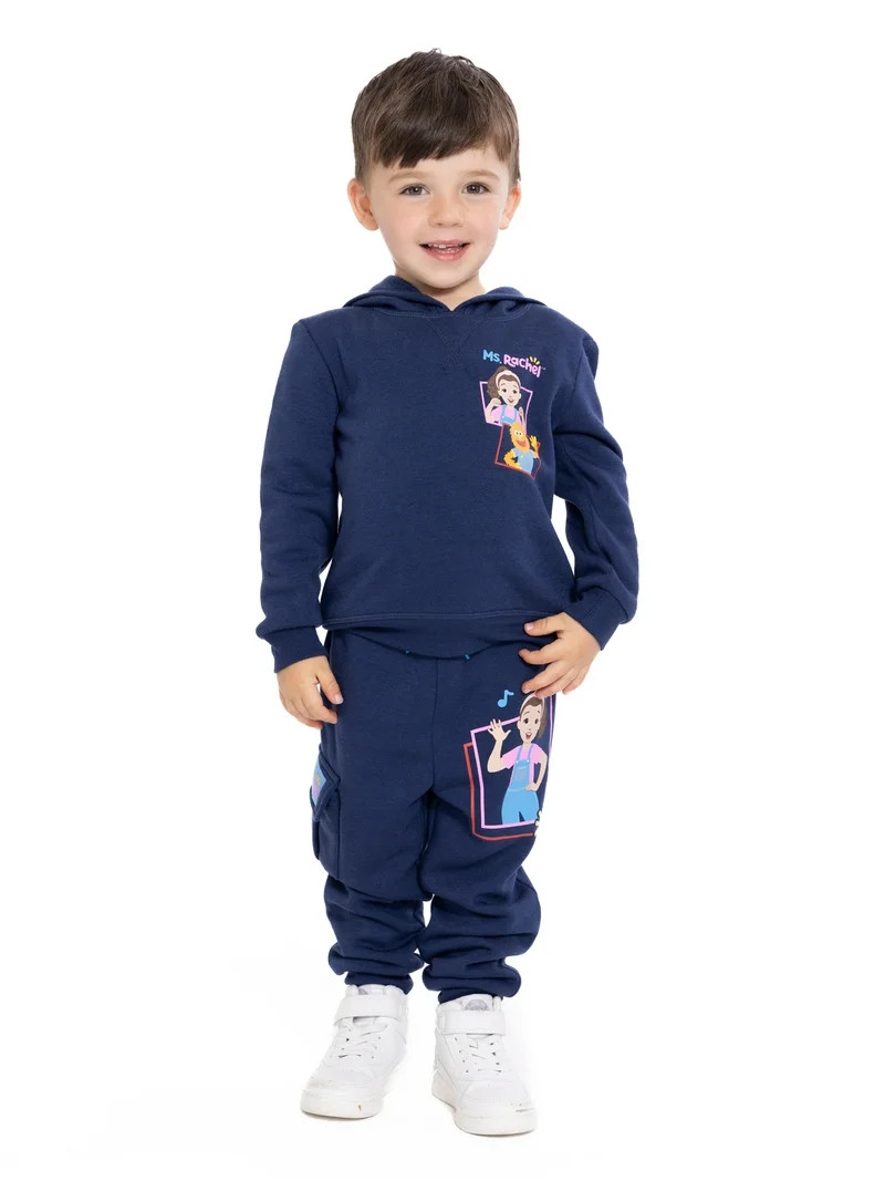 Ms. Rachel Toddler Boys Graphic Hoodie and Jogger Pants Set, 2-Piece, Sizes 12M-5T | Walmart (US)
