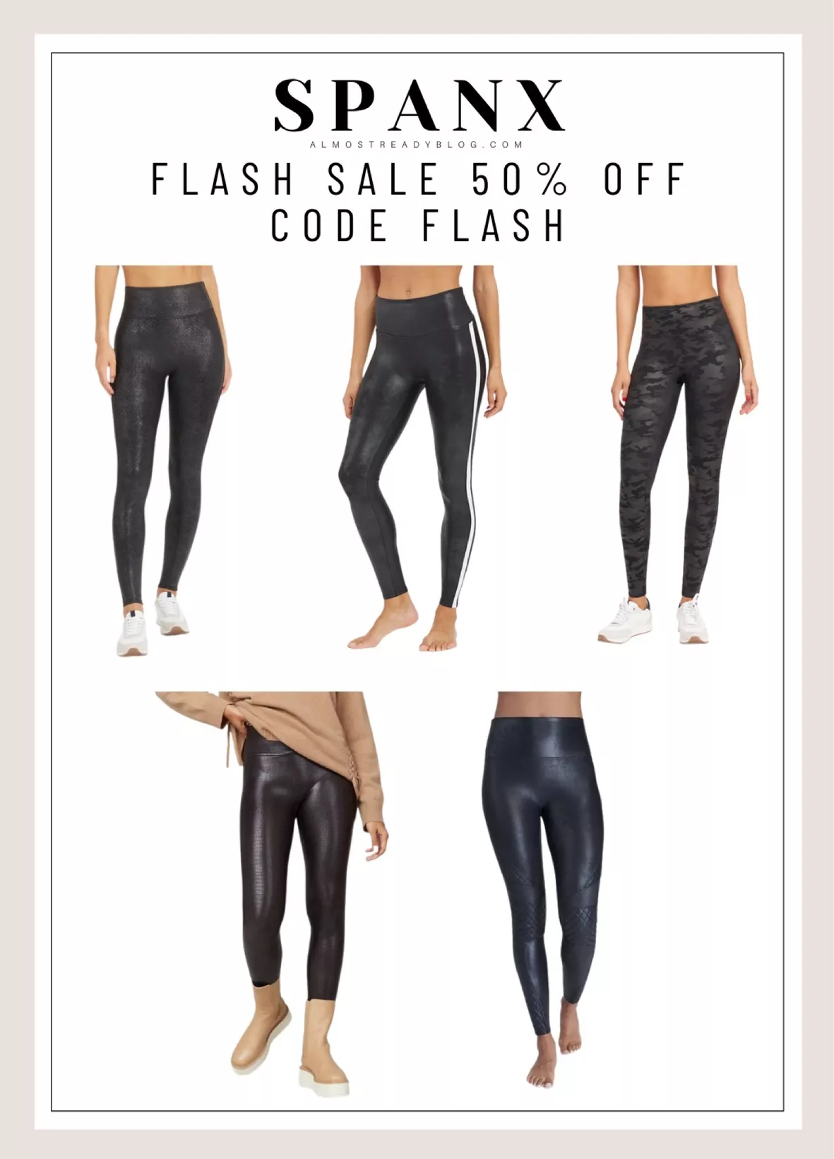 Faux Leather Quilted Leggings curated on LTK