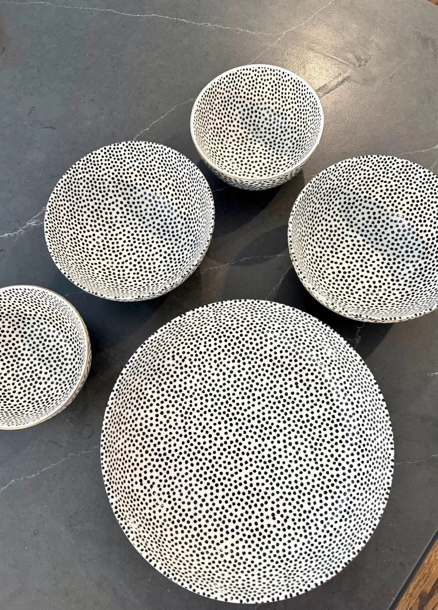 How adorable are these polka dot plates?! These were such a bargain for how cute they are, from Walmart!

#LTKmomlife #LTKfoodie #LTKHome