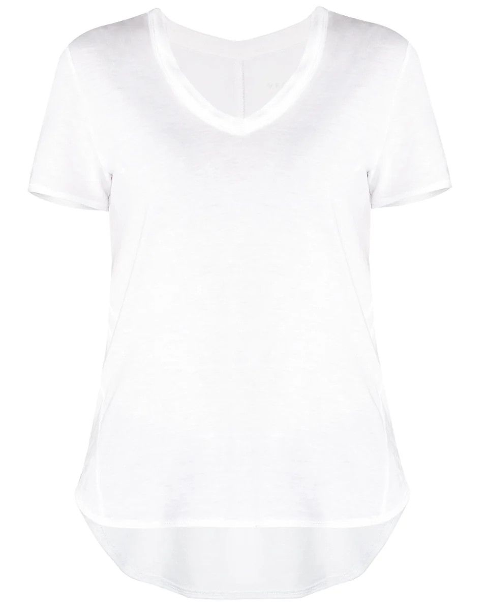 Cindy V-Neck Tee | Veronica Beard