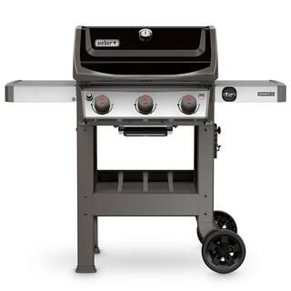 Weber Spirit II E-310 3-Burner Propane Gas Grill in Black-45010001 - The Home Depot | The Home Depot