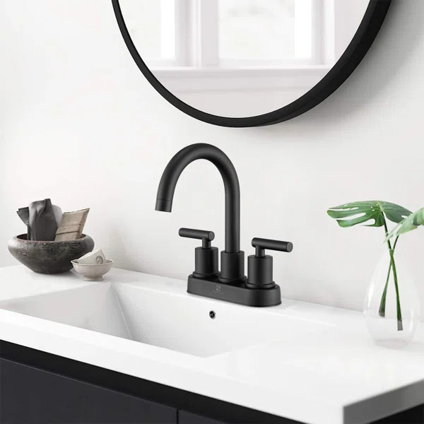 DEMFB4222MBUS Centerset Faucet 2-handle Bathroom Faucet with Drain Assembly | Wayfair North America