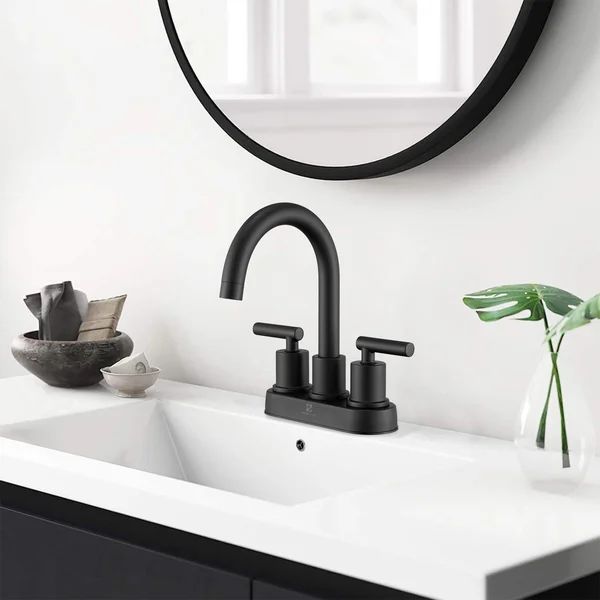 DEMFB4222MBUS Centerset Faucet 2-handle Bathroom Faucet with Drain Assembly | Wayfair North America
