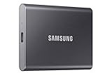SAMSUNG SSD T7 Portable External Solid State Drive 2TB, USB 3.2 Gen 2, Reliable Storage for Gaming, Students, Professionals, MU-PC2T0T/AM, Gray | Amazon (US)