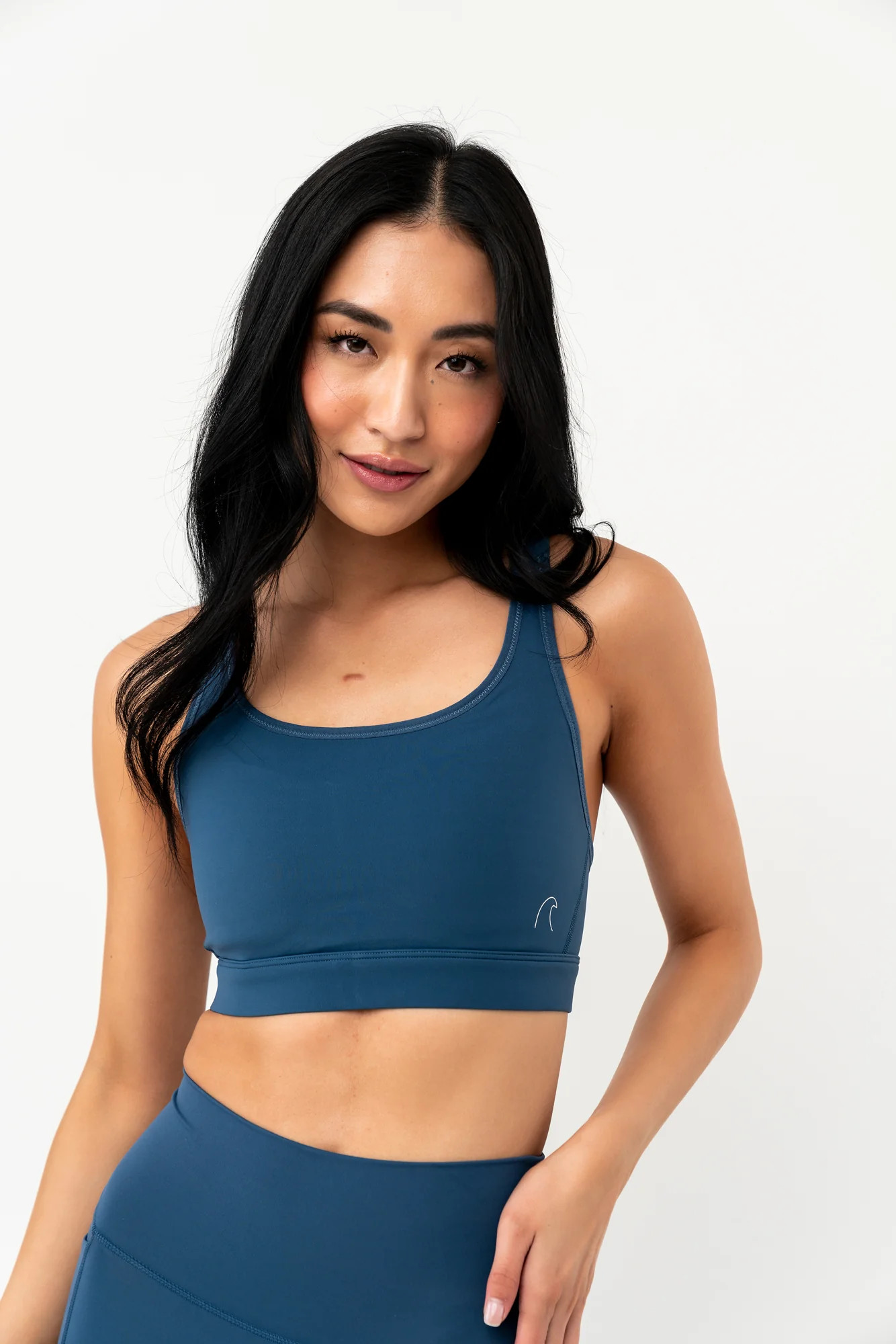 Performance Sports Bra | Deep Blue | Coral Reef Swim