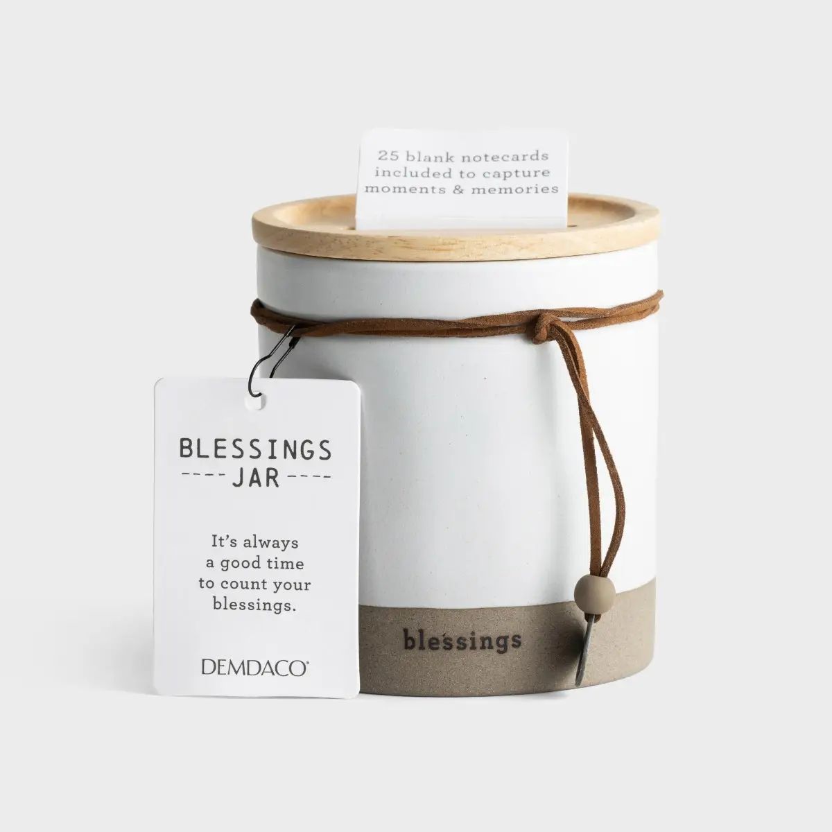 Ceramic Mini Jar with Notecards - Blessings | DaySpring | DaySpring