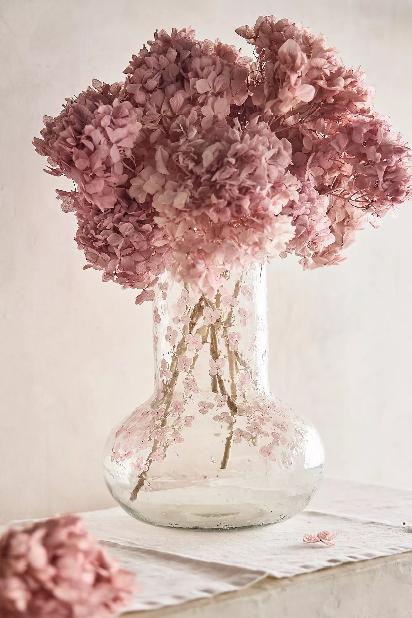 Pressed Floral Fluted Vase | Anthropologie (US)