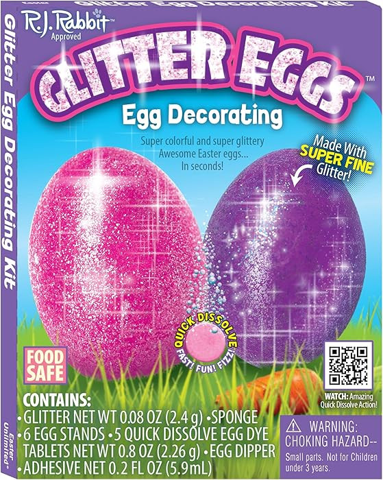 Easter Unlimited Glitter Egg Decorating Kit | Amazon (US)