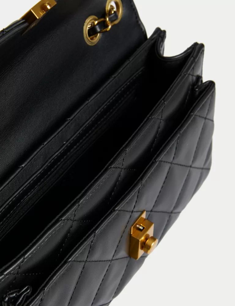 Quilted Chain Strap Cross Body Shoulder Bag | Marks & Spencer (UK)