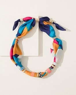 Multicolor Scarf Necklace | Chico's
