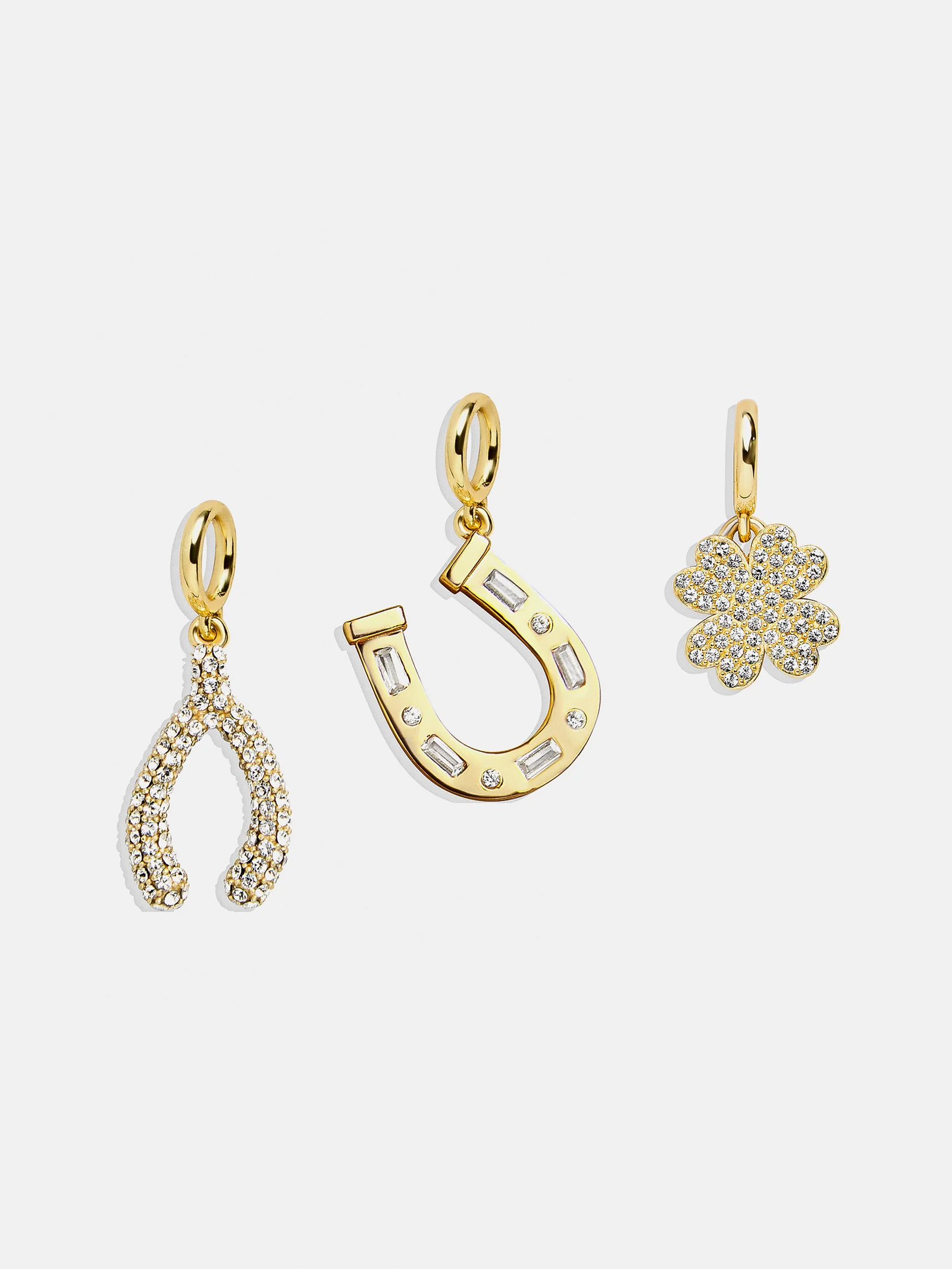 Luck Cluster Charm - Horseshoe | BaubleBar (US)