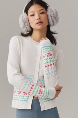 Beach Riot Ally Bow Cardigan Sweater | Anthropologie (US)