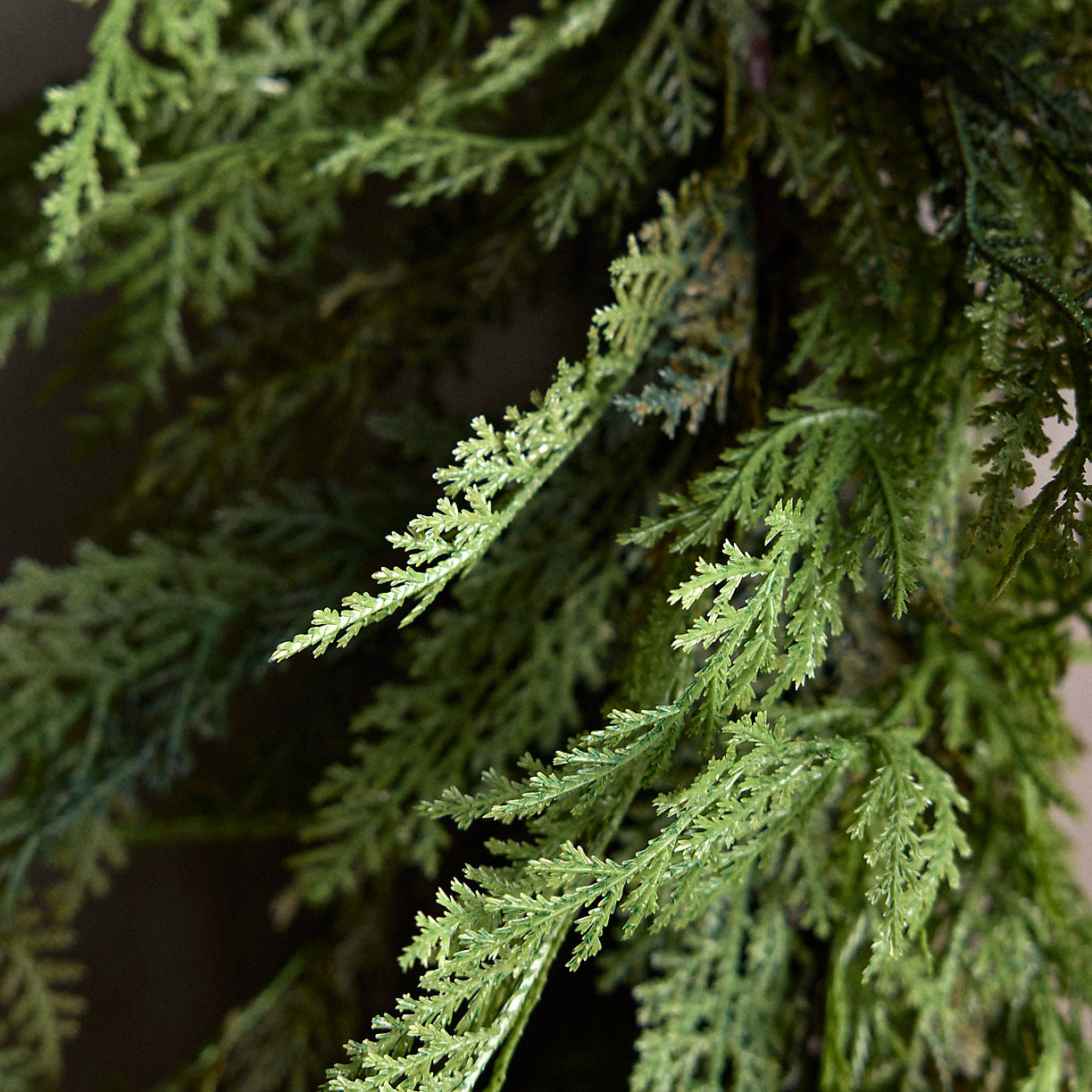 Faux Cedar Garland, Evergreen | Terrain