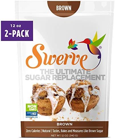 Swerve Sweetener, Brown Bundle, 12 oz pack of 2 | Amazon (US)