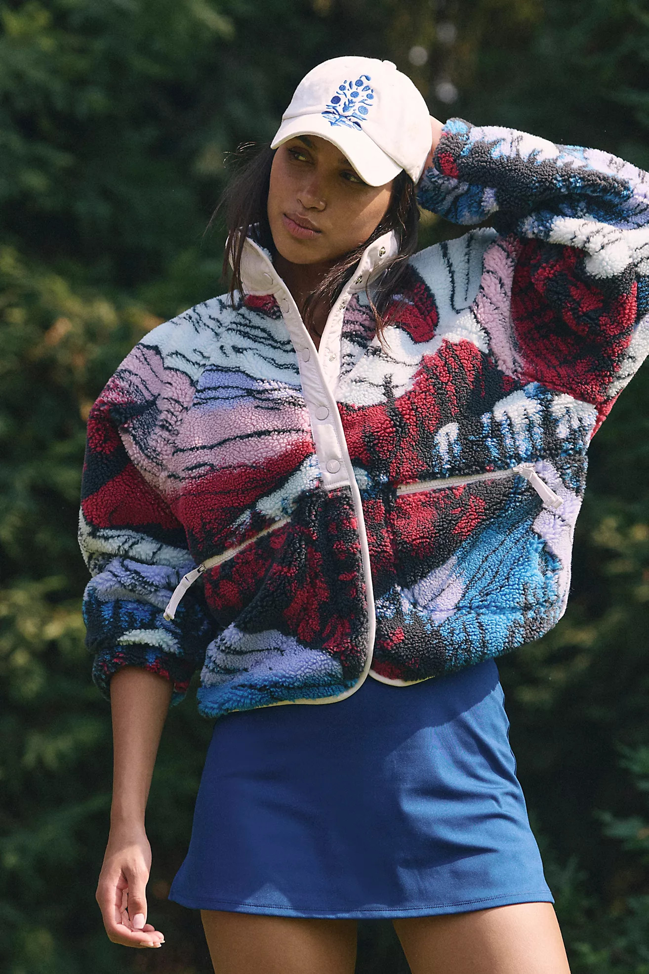 Hit The Slopes Printed Fleece Jacket | Free People (Global - UK&FR Excluded)