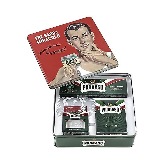 Proraso Vintage Gino Tin Gift Set | Amazon (US)