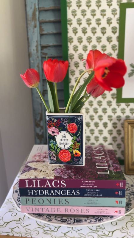 The secret garden “book” vase that’s too darling not to share!! 

#LTKSeasonal #LTKfindsunder50 #LTKhome