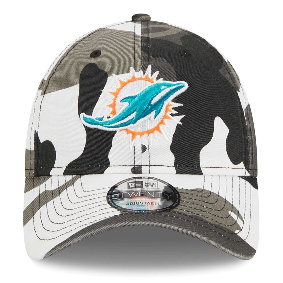 Youth Miami Dolphins New Era Camo 9TWENTY Adjustable Hat | NFL Shop
