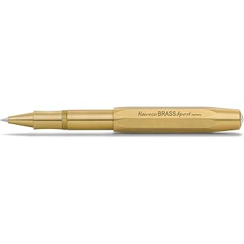 Kaweco BRASS SPORT Gel/Ballpoint Pen I Pen Including 0.7 mm Rollerball Pen Refill for Left-Handed... | Amazon (US)