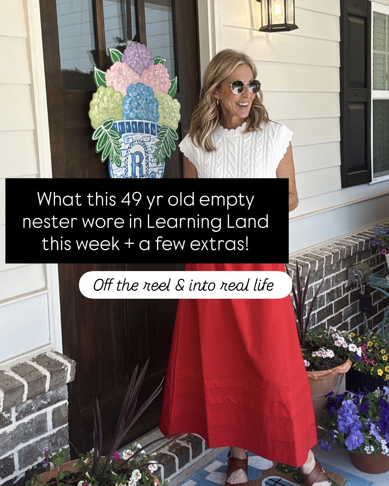 What this 49-year-old empty nester wore to Learning Land this week!!! Real life outfits, affordable finds, and pieces I actually wore as a working mom. These can go from classroom to casual to date night… all easy, all budget-friendly.

Comment WEEK and I’ll send all the links! 
