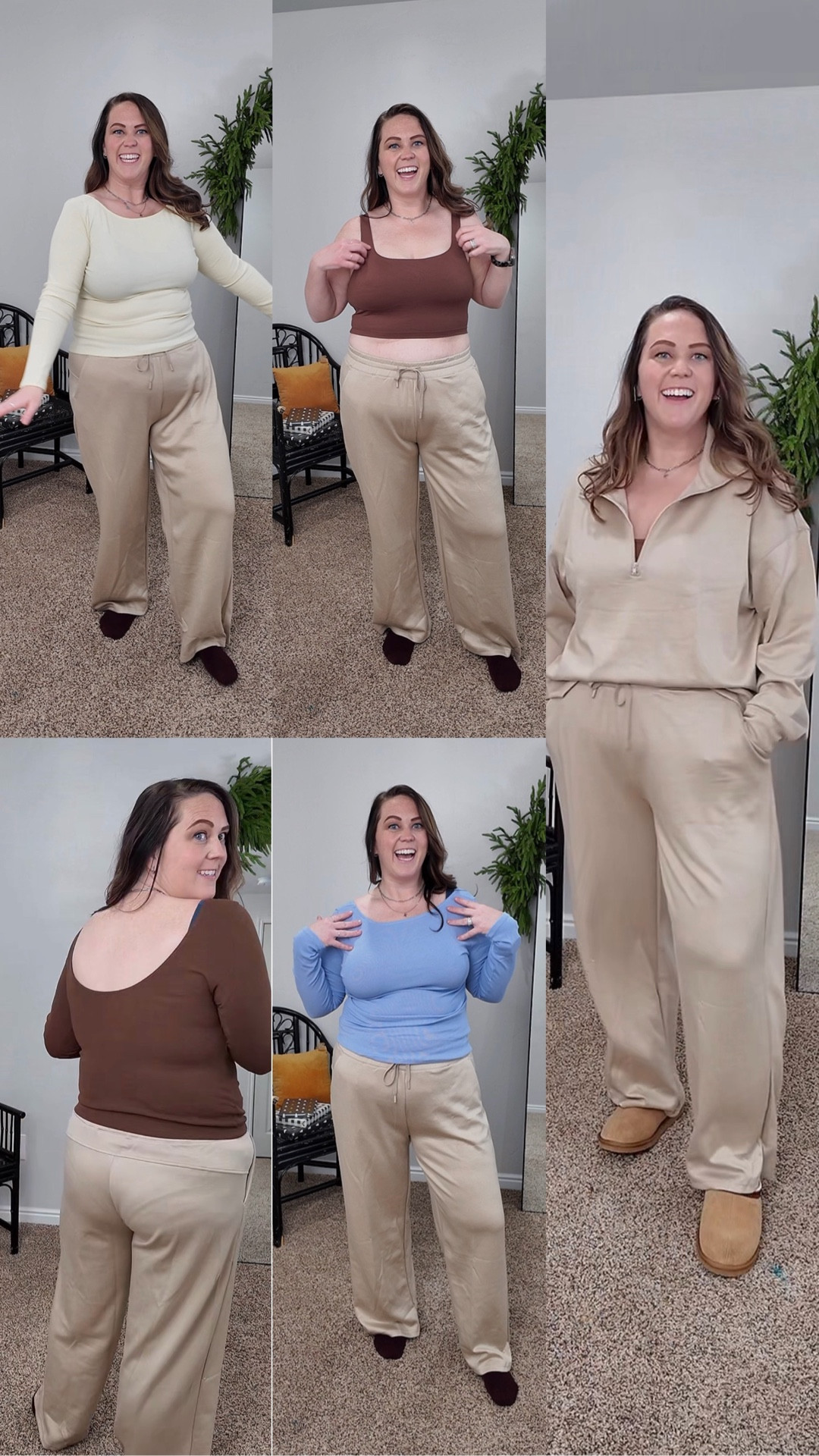 All we ever want to be is comfy and cozy!! 

Love finding some good comfy finds!!! 🙌🏼 I’m wearing the XL in all the tops and an XXL tall in the lounge sets! 

#midsizestyle #amazonloungeset #amazonfinds #MidsizeFashion #amazonfashion #fitory #fitoryshoes @pinspark_official @darong_ Boutique @prettyguide_official @fitory_official

#LTKMidsize #LTKTall #LTKTravel