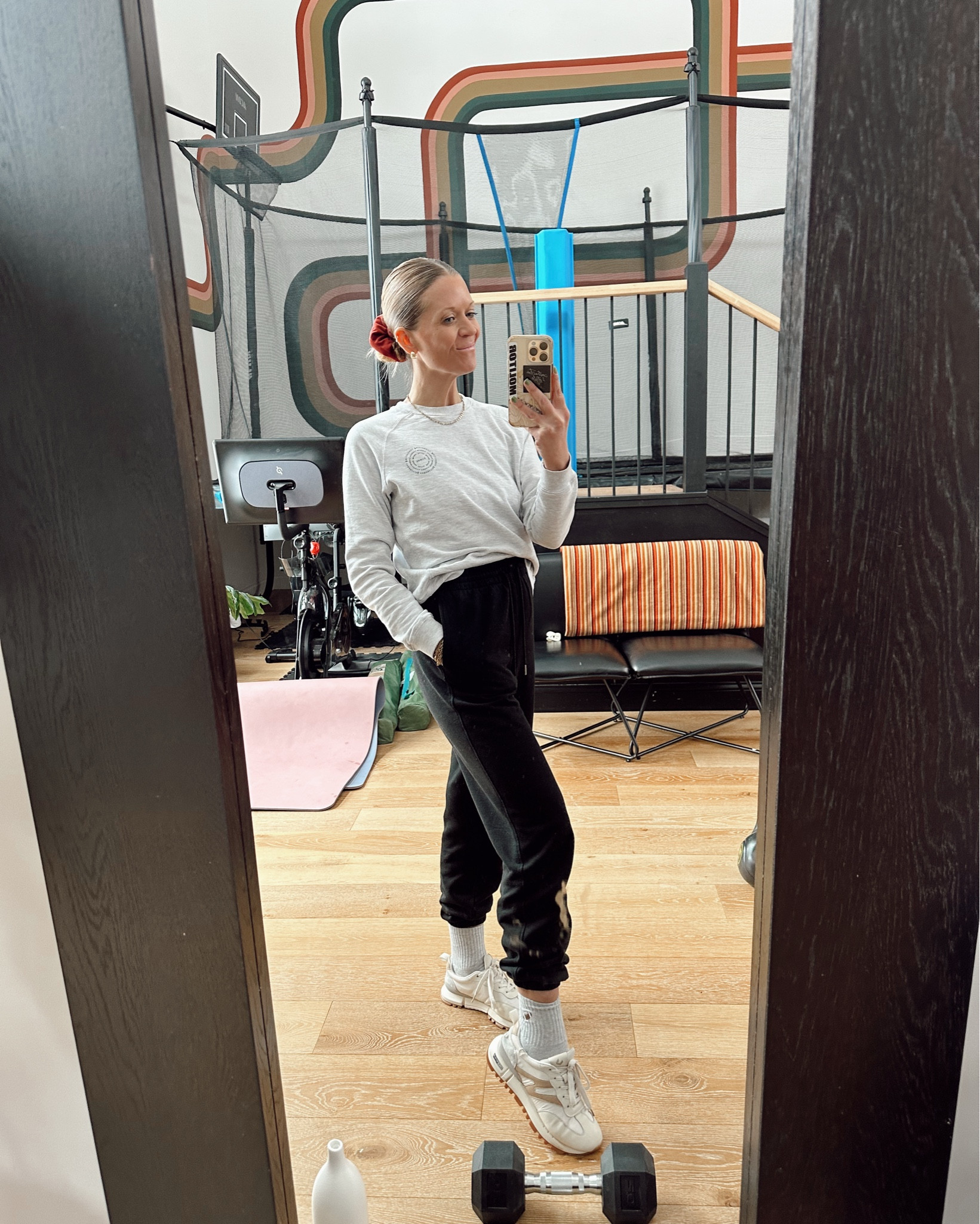 Comfy cozy but on the go. Mom mode attire. 

#LTKdayinmylife #LTKOver40 #LTKfitnessgoals