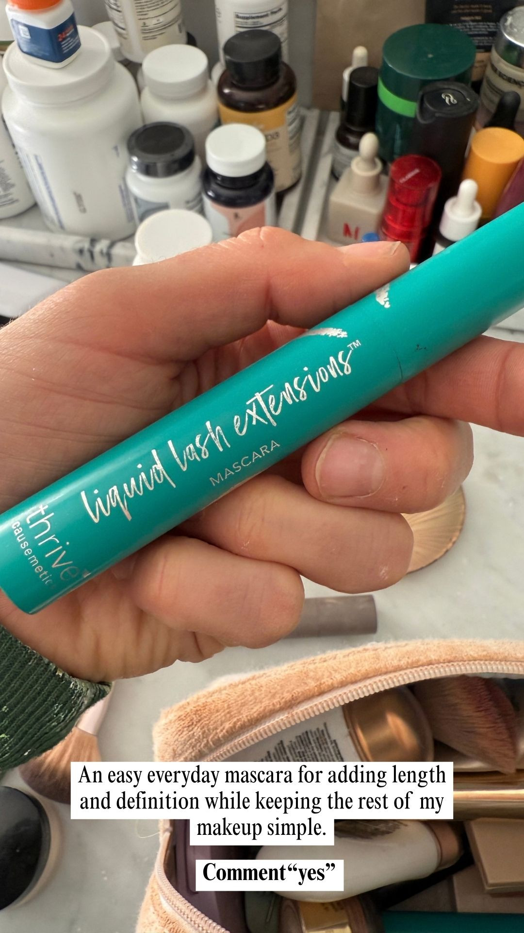 I love a mascara that gives me length and definition without making my makeup feel like a whole production. This one gives my lashes that lifted, elongated look and is so easy to work into an everyday routine. Plus, it comes off with warm water, which I definitely appreciate. 🤍 

 #LTKBeauty