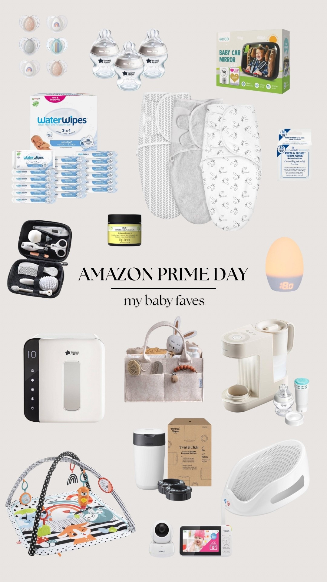 Seen as baby no3 is on their way I’ve been stocking up on some of my all time FAVE baby buys! These are ALL things I’ve actually ordered and used myself (except for the milk machine, but I’m sooo ordering that beauty this time😍), so you can assure they are mum approved and all fuss free early newborn must haves. 

The swaddles are the best thing I bought with Reggie tbh, much better than using a blanket that unfolds 24/7, Velcro closure, nice and snug and he slept like an angel in them tbh! Also the Neil’s Yard baby balm… gals I WILL NOT put anything else on my kids! It’s amazing!!! I use it on my ezcema too it’s good for literally everything! 💁🏼‍♀️

The glow in the dark dummies are a must when you have a crying baby in the dark and you’re searching for that dropped dummy! I also didn’t like using WIFI baby monitors, this vtech one I used for Reggie and is a newer version of what I used for Pops too, I much prefer the separate screen rather than an app on your phone and I just felt more secure with it ❤️

#LTKxAmazon #LTKuk #LTKbaby