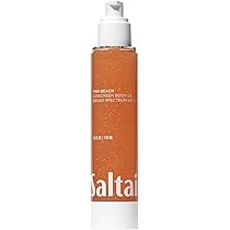 Saltair SPF Body Oil - Broad Spectrum SPF 50 PA++++ Sunscreen. Lightweight Dry Oil with Sun Protection and Moisturizing Kukui & Mongongo Extracts. Pink Beach Scent, 4floz Vacation Essential | Amazon (US)