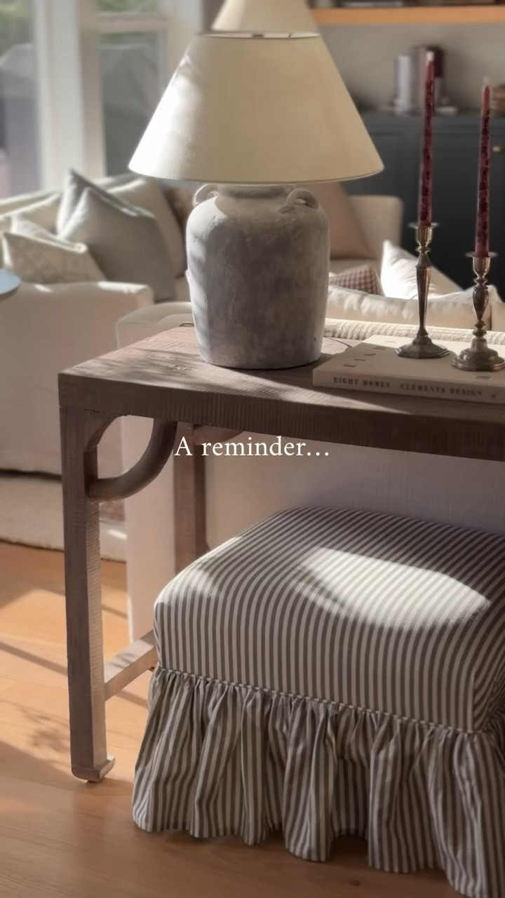A home is the keeper of the memories. 🤍 The comparison game can be hard, but remember it’s always a work in progress.

#LTKHome #LTKmomlife #LTKSeasonal