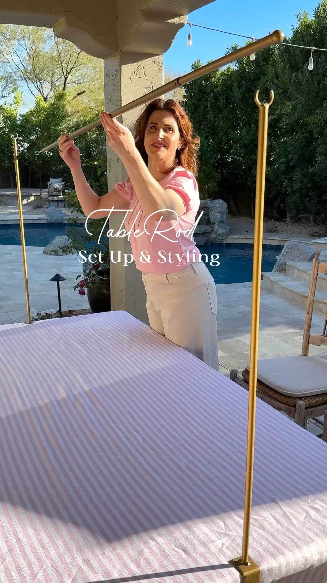 An easy way to dress up a table for any occasion, using a table rod, some mini rose garlands and willow garlands. 

Great for a birthday party, tea party, bridal shower, baby shower, garden party, Mother’s Day, Valentine’s Day and more! 

Tablescape, spring table, tabletop decor 

#LTKFindsUnder100 #LTKParties #LTKHome