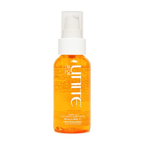 UNITE Hair – U Oil – Argan Infused Hair Oil for Hydration, Shine & Frizz Control – Smooths, Softens & Protects Without Weighing Hair Down – Ideal for All Hair Types & Textures, 4 Fl Oz | Amazon (US)