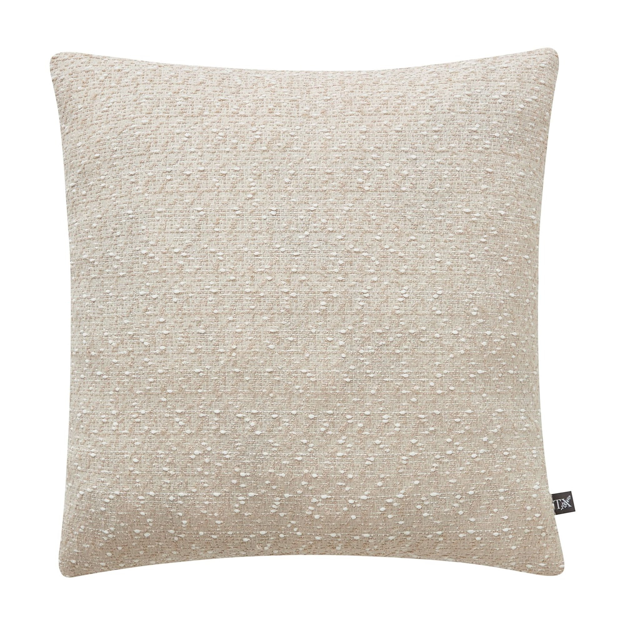 My Texas House 20" x 20" Woven Boucle Ivory Decorative Pillow | Walmart (US)