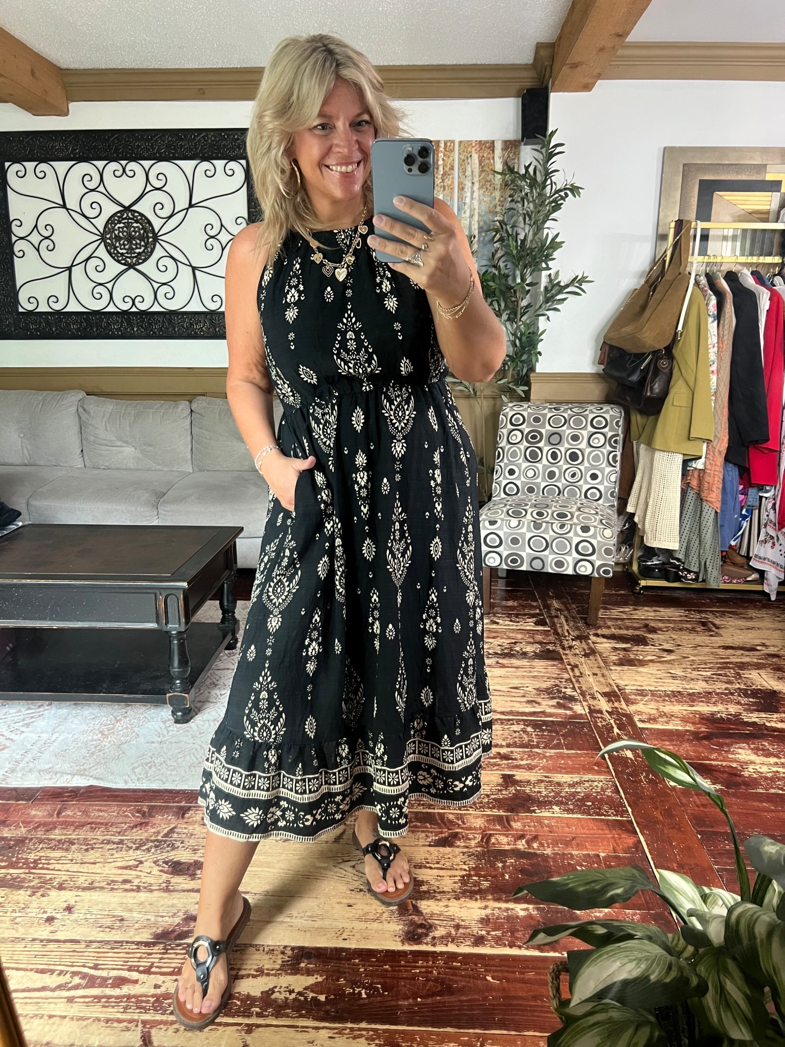 Summer midi dress with pockets- size 12

#LTKPlusSize #LTKFindsUnder50 #LTKMidsize