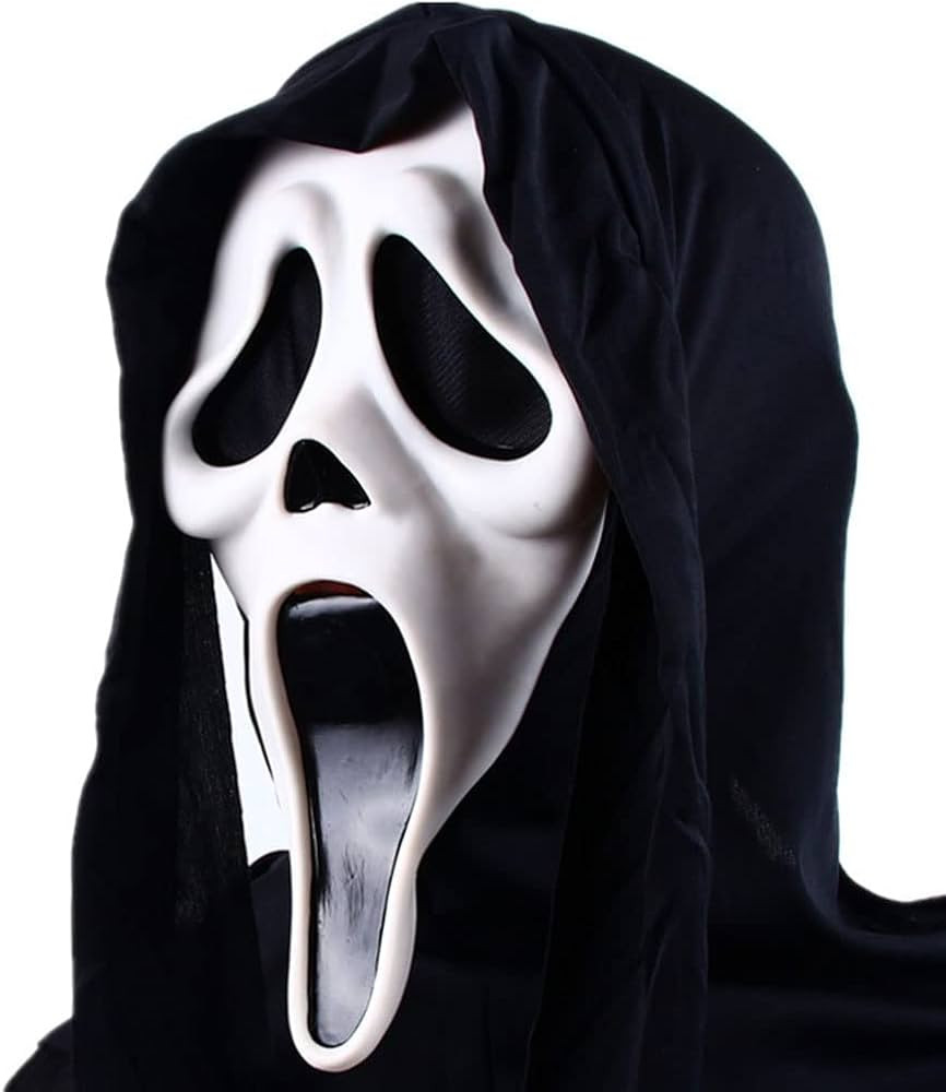 Halloween Mask Natural Latex Scary Skull Mask Horror Full Head Masque Halloween Party Costume Cos... | Amazon (US)