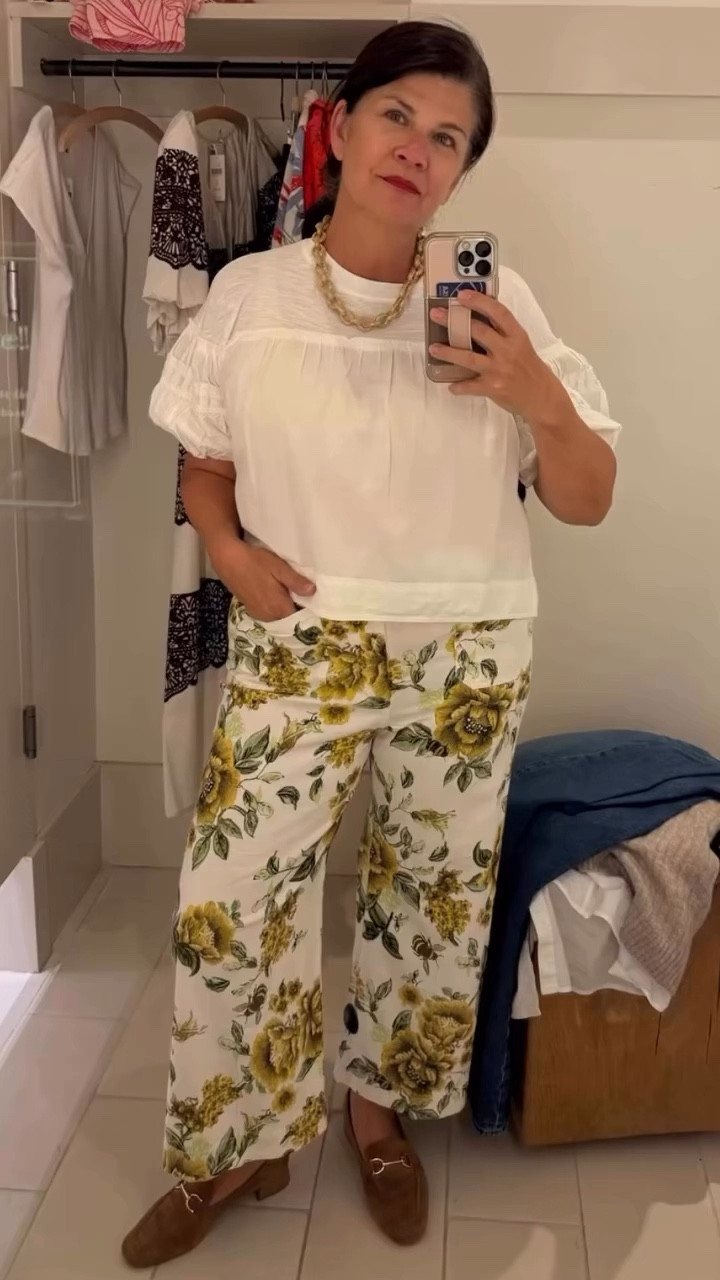 A little Anthro try on today! 

#LTKOver40 #LTKMidsize