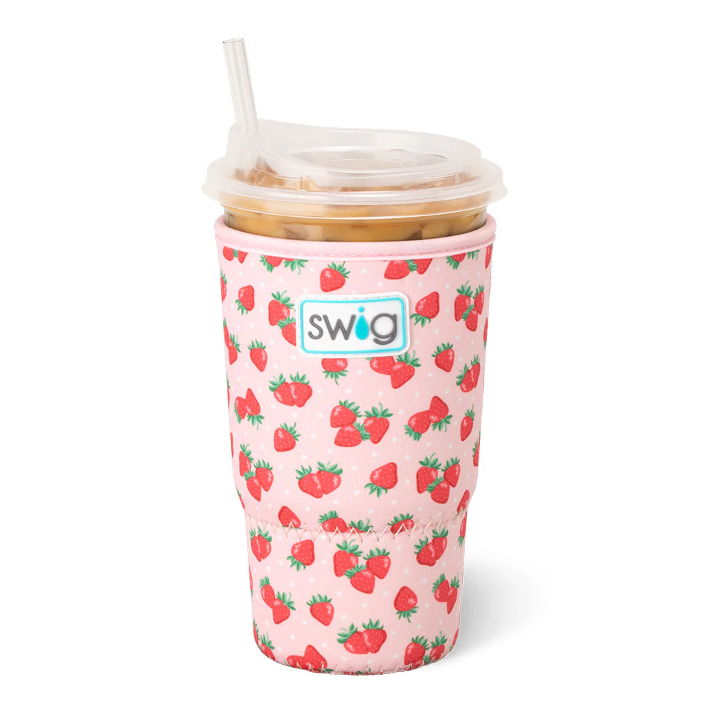 Strawberry Shortcake Large Iced Cup Coolie | Swig Life