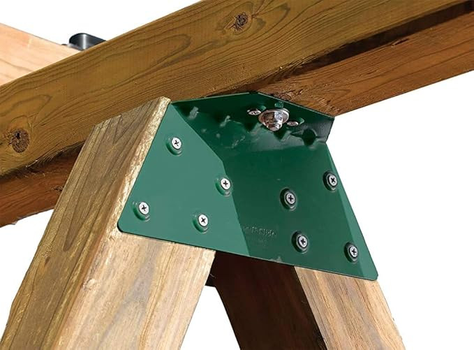 Swing-N-Slide WS 4467 EZ Frame Bracket for Swing Set Swing Beam (Includes 1 Bracket), Green | Amazon (US)
