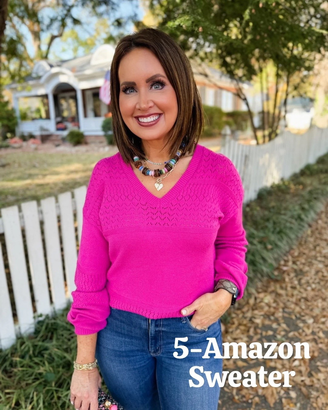 5th best seller of the month is this Amazon sweater!

I also linked my jewelry - use code LAURA to save! 

#LTKGiftGuide #LTKSaleAlert #LTKOver40