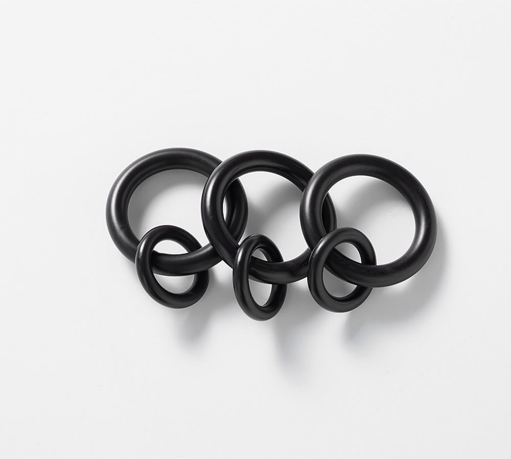 Antique Bronze Round Rings | Pottery Barn (US)