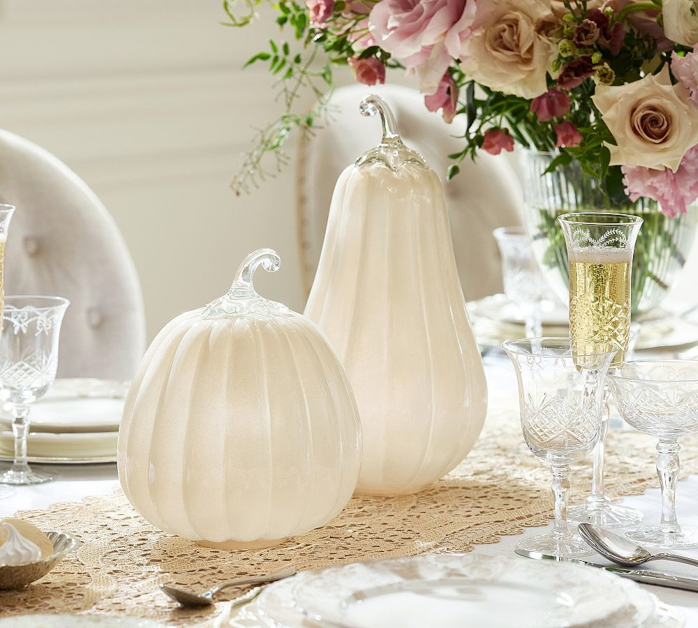 LoveShackFancy Glass Pumpkin | Pottery Barn (US)