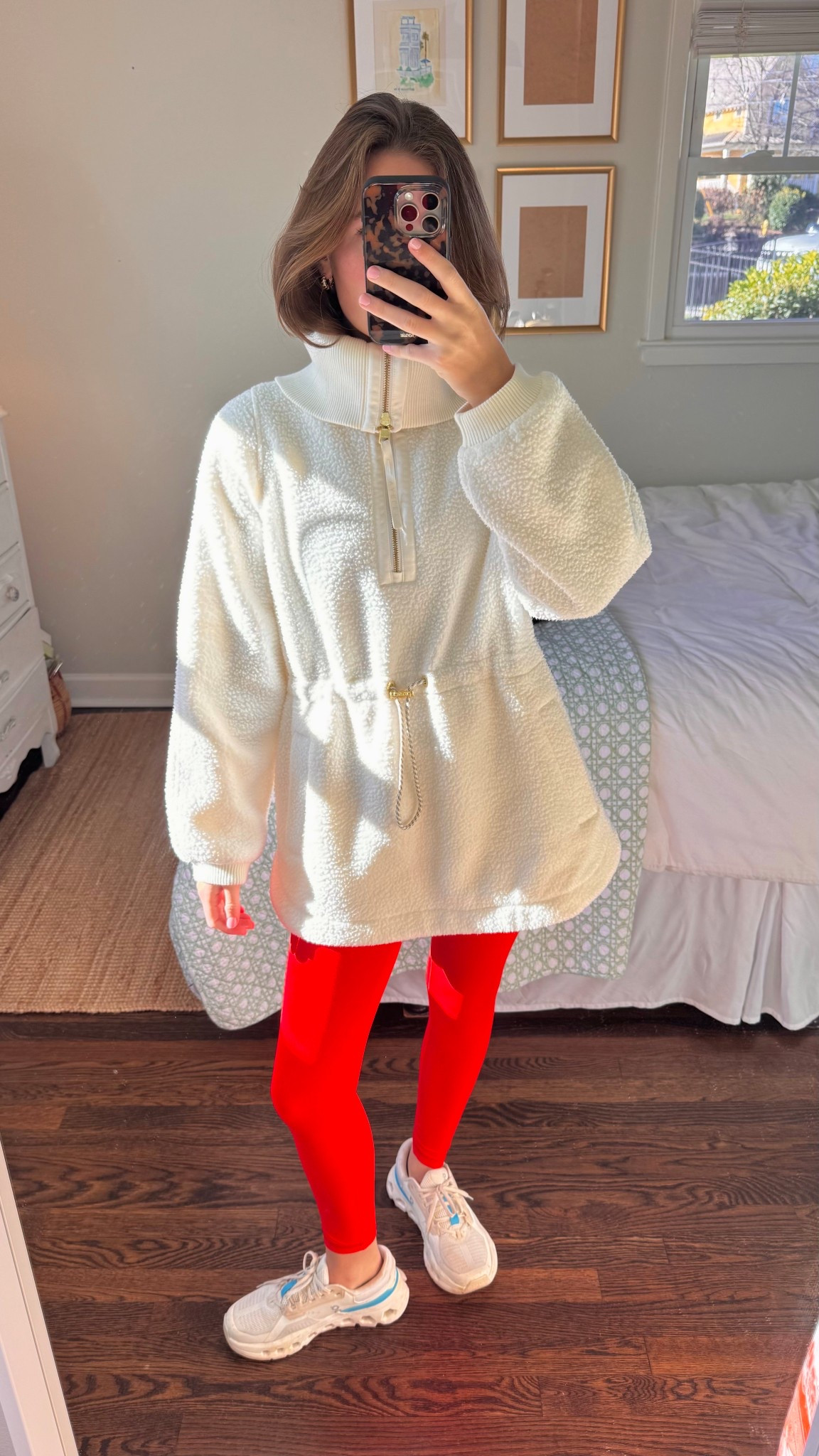 Wearing an xs, which is my usual size! 

#LTKootd #LTKSeasonal