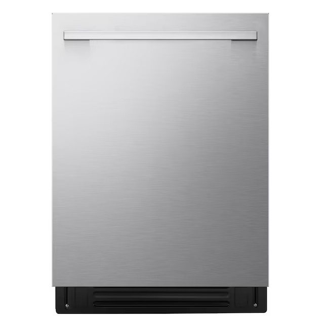 LG 24-in Top Control Built-in Dishwasher ( PrintProof Stainless Steel ) With Third Rack, 1-hour W... | Lowe's