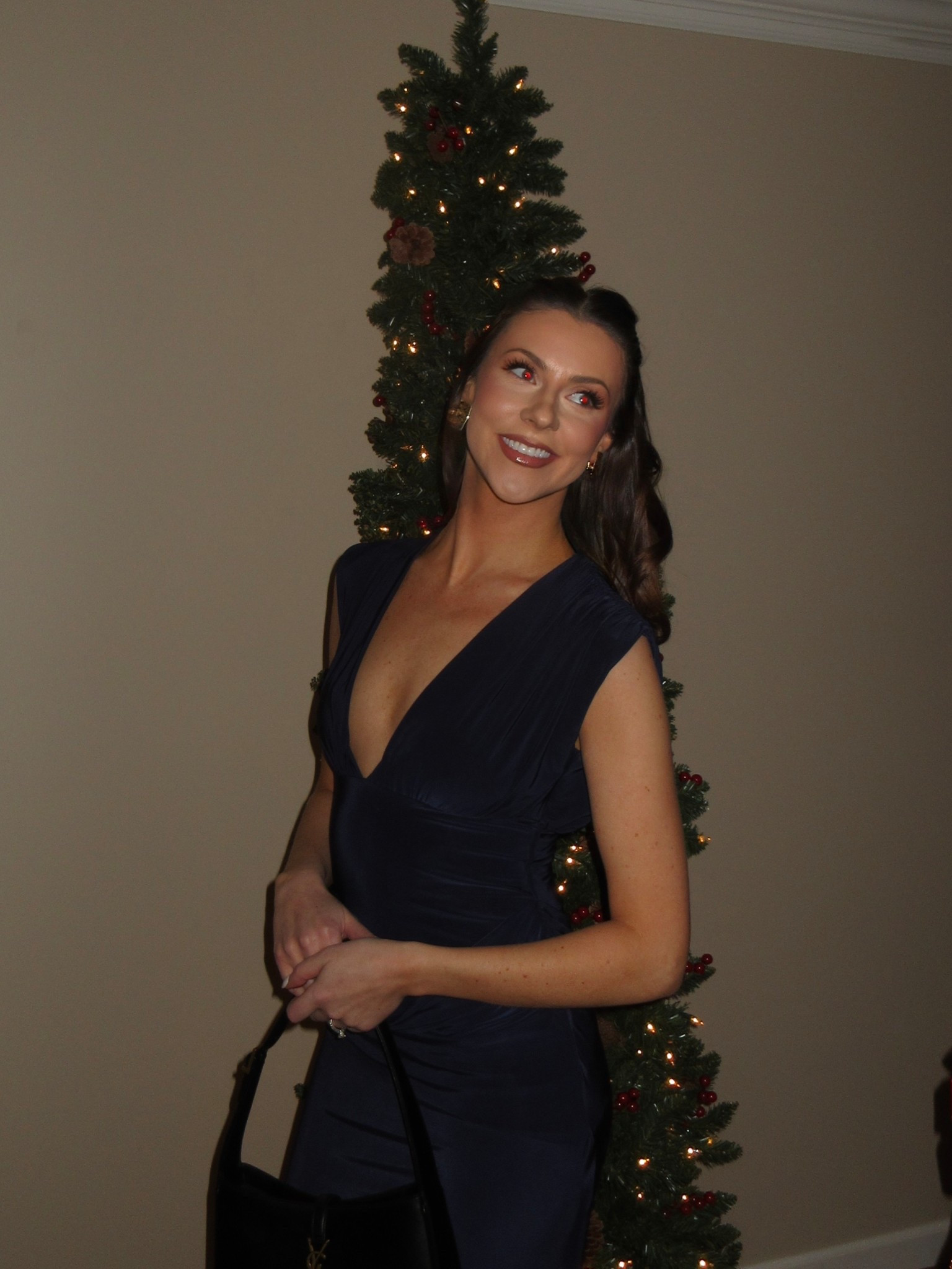 Seasonal dress, maxi dress, winter dress, maxi dress, date night outfit, girls night outfit, going out outfit, navy dress, navy, navy outfit 

#LTKSaleAlert #LTKSeasonal #LTKFindsUnder50