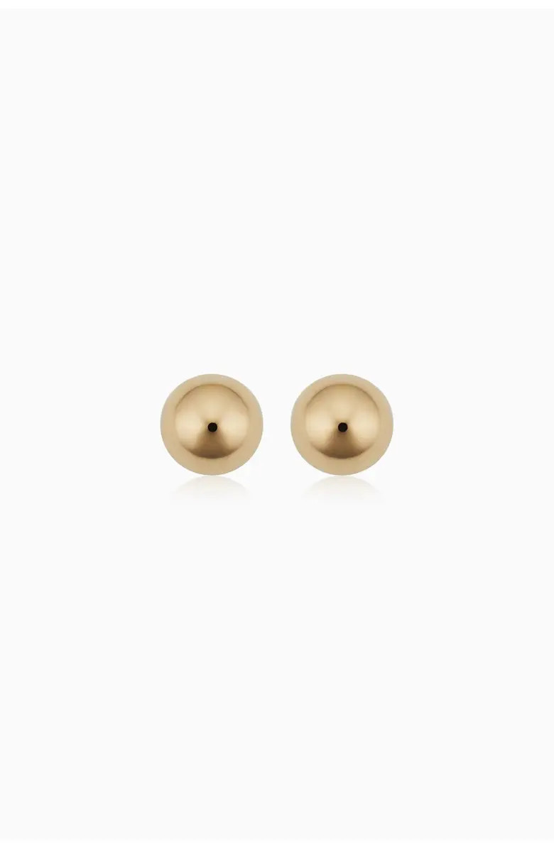 14K Yellow Gold Have A Ball Stud Earrings | Nordstrom