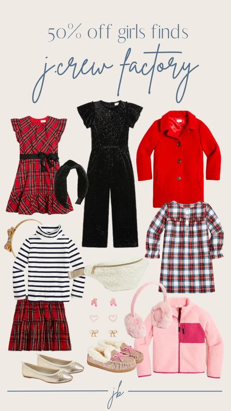 J.Crew Factory Sale! 
Holiday looks for girls, gift ideas, classic Christmas 50% off!

#LTKSeasonal #LTKkids #LTKHoliday
