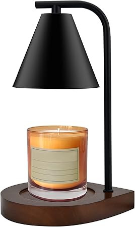SOKCVSEA Fragrance Candle Warmer Lamp - Home Decor Wax Melt for Small Large Size Jar Candles Retr... | Amazon (US)